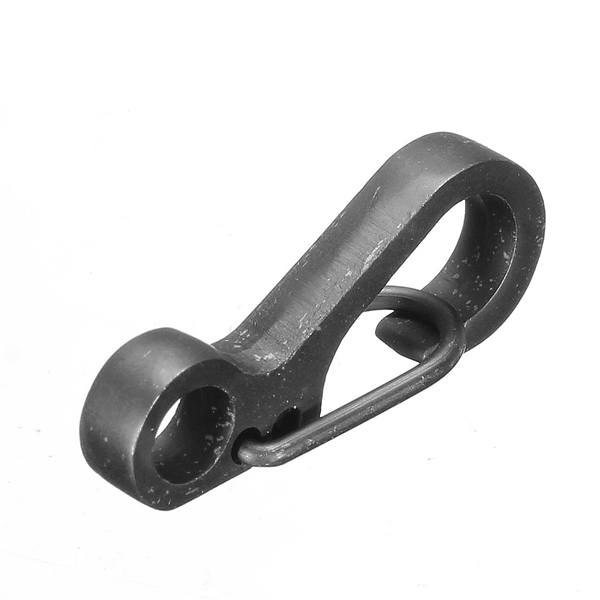 EDC Tool Alloy Carabiner Camp Snap Clip Hook Keychain Keyring Hiking Climbing Tool - photo 4