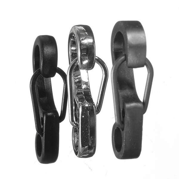 EDC Tool Alloy Carabiner Camp Snap Clip Hook Keychain Keyring Hiking Climbing Tool - photo 2