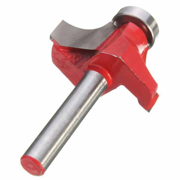 1/4 Inch Shank Carbide Router Bit Round Over Edging Router Bit Wood Working Cutter - photo 2