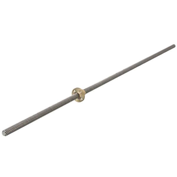 Machifit 800mm Lead Screw 8mm Thread Lead Screw 2mm Pitch Lead Screw with Brass Nut - photo 4