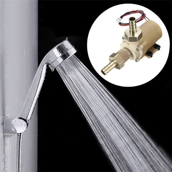[US Warehouse] DANIU DC 12V Solar Hot Water Circulation Pump Brushless Motor Water Pump - photo 3