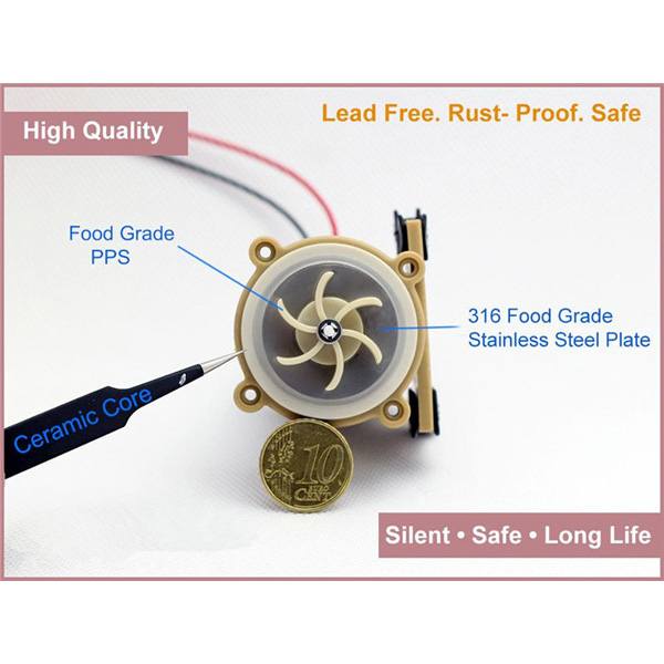 [US Warehouse] DANIU DC 12V Solar Hot Water Circulation Pump Brushless Motor Water Pump - photo 10