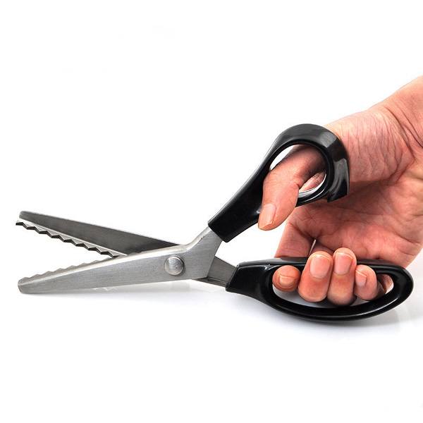Pinking Shears Scissors Sewing Craft Upholstery Tailor Zig Zag Tool - photo 4
