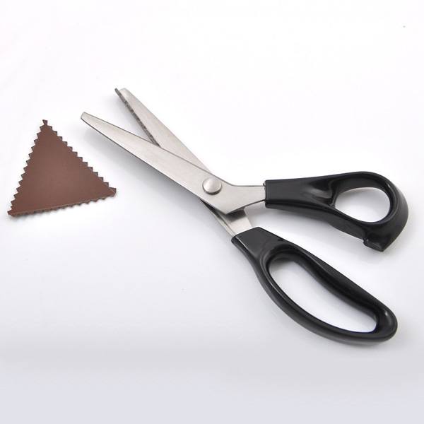 Pinking Shears Scissors Sewing Craft Upholstery Tailor Zig Zag Tool - photo 3