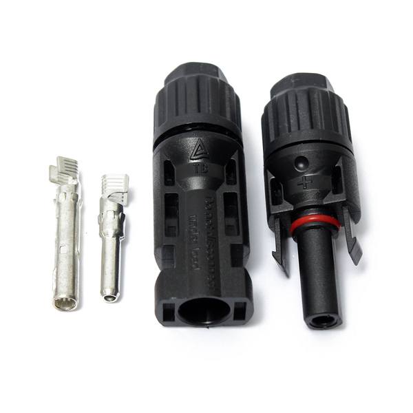 MC4 Male Female M/F Photovoltaic Wire Cable Connector Set For Solar Panel DIY - photo 7