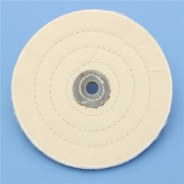 6 Inch Round Felt Wool 1/2inch Arbor Buffer Polisher Buffing Polishing Wheel - photo 4