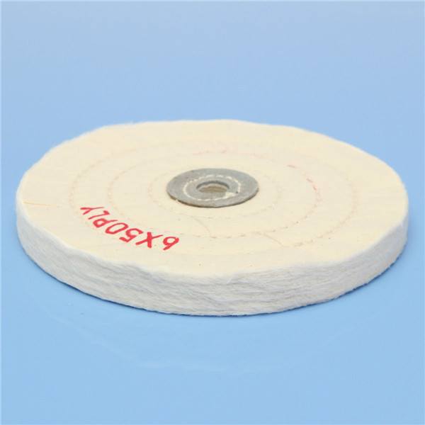 6 Inch Round Felt Wool 1/2inch Arbor Buffer Polisher Buffing Polishing Wheel - photo 3