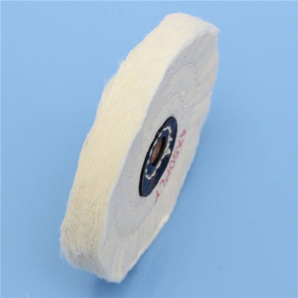 4 Inch Round Felt Wool 1/2 inch Arbor Buffer Polisher Buffing Polishing Wheel - photo 4