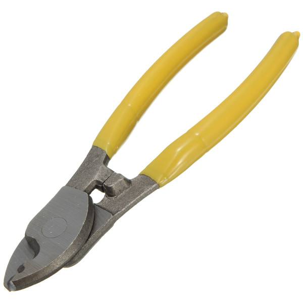 6Inch Cable Cutter Plastic Handle Electric Wire Stripper Cutting Plier Tool Kit - photo 4