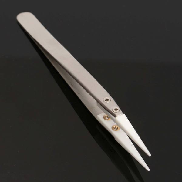 1600 Heat Resistant Ceramic Stainless Steel Tweezers Anti-static Ceramic Tweezers - photo 3
