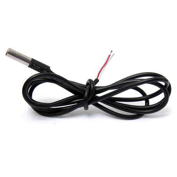 2 Wires Cables Digital Temperature Sensor Probe DS18B20 Thermometer Thermal - photo 3