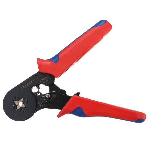 HSC8 6-4A AWG23-10 Wire Stripper Self Adjusting Crimping Plier Ratcheting Ferrule Crimper Tool - photo 1
