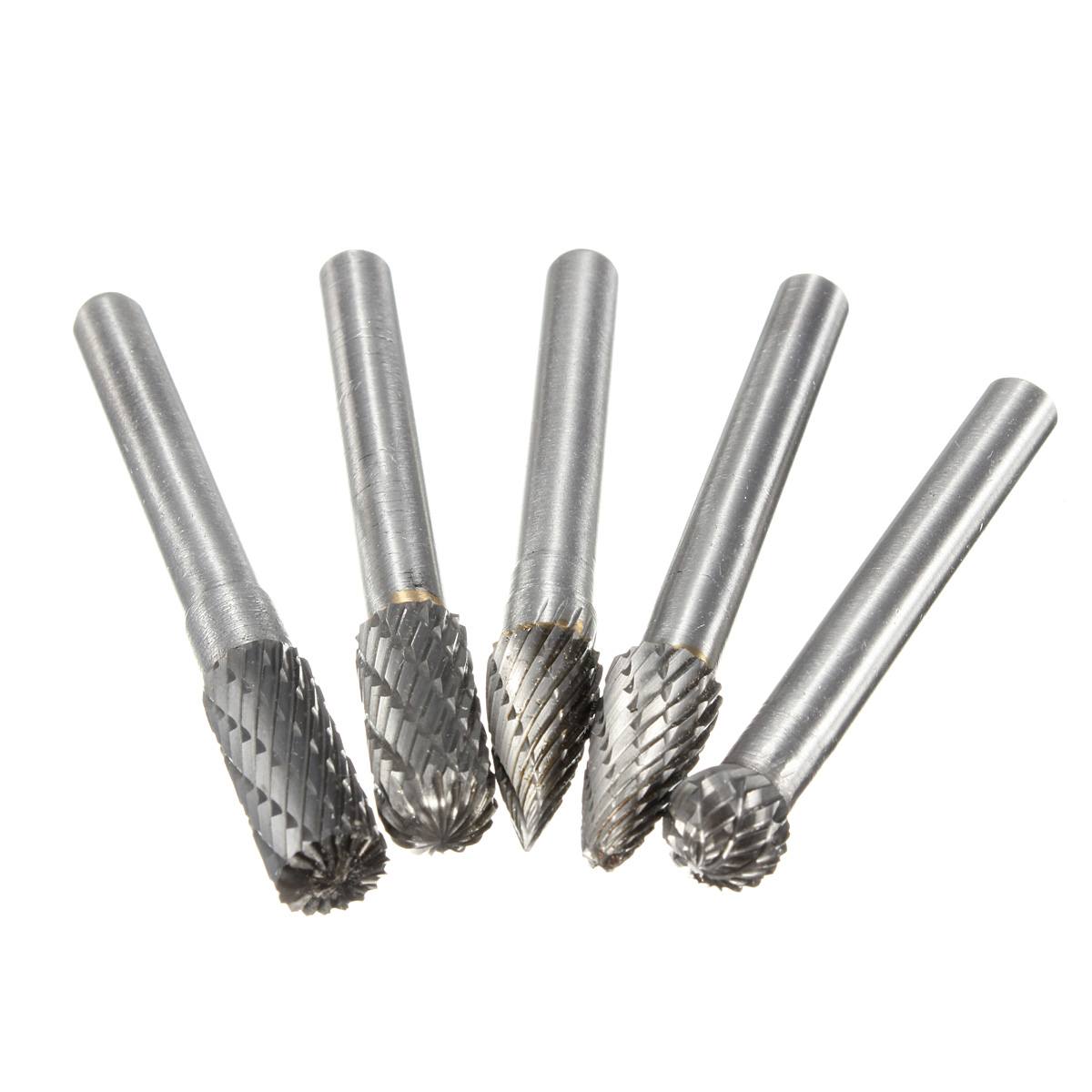 8MM head THK Tungsten Carbide Rotary Point Burr Die Grinder 6mm Shank - photo 7