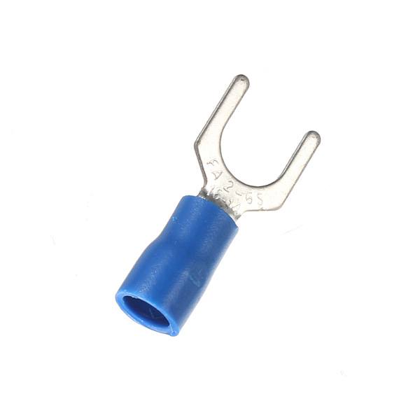 20pcs Heat Shrink Blue Wiring Crimp Butt Fork Terminals Connectors - photo 4