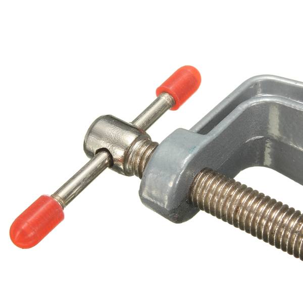 Aluminum Miniature Small Clamp On Table Bench Vise Tool - photo 4