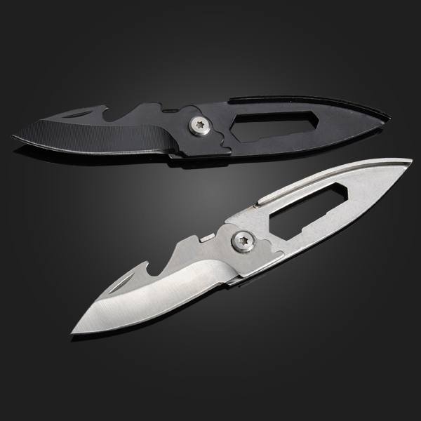 12cm Multifunction Mini Folding Knives Charms Keychain Gift Tool - photo 2