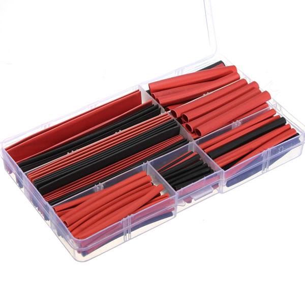 150Pcs 2:1 Polyolefin H-type Heat Shrink Shrinking Tubing Tube - photo 1