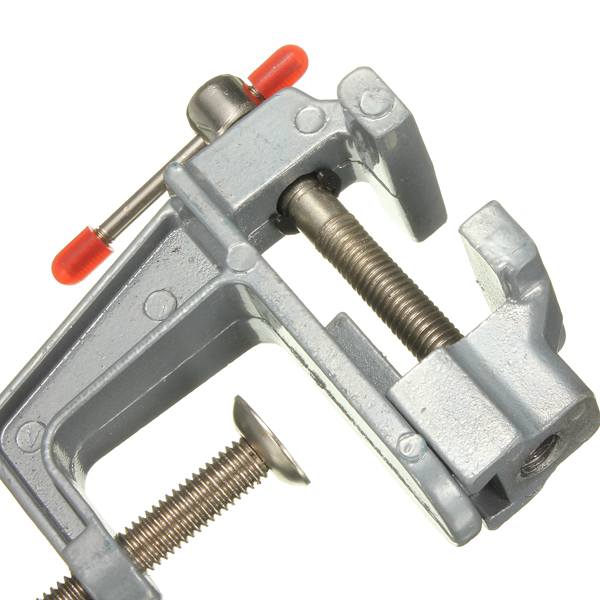Aluminum Miniature Small Clamp On Table Bench Vise Tool - photo 6