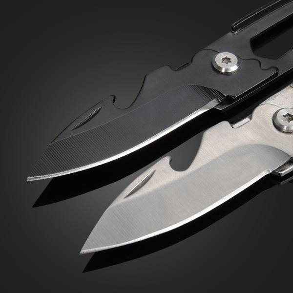 12cm Multifunction Mini Folding Knives Charms Keychain Gift Tool - photo 3