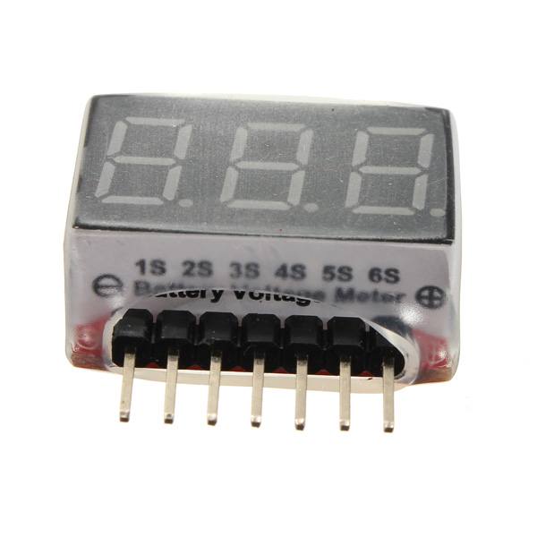 1S-6S Battery Voltage Meter Checker Low Voltage Tester - photo 3