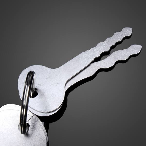 DANIU 7pcs Car Lock Opener Double Sided Lock Pick Set Locksmith Tools - photo 5