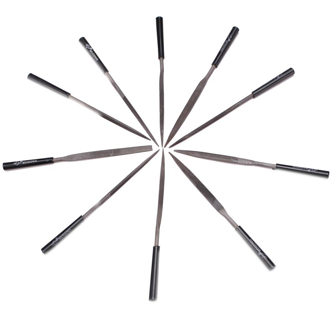 10pcs Needle Files Jeweler Diamond Metal Glass Stone Shaping Files - photo 3