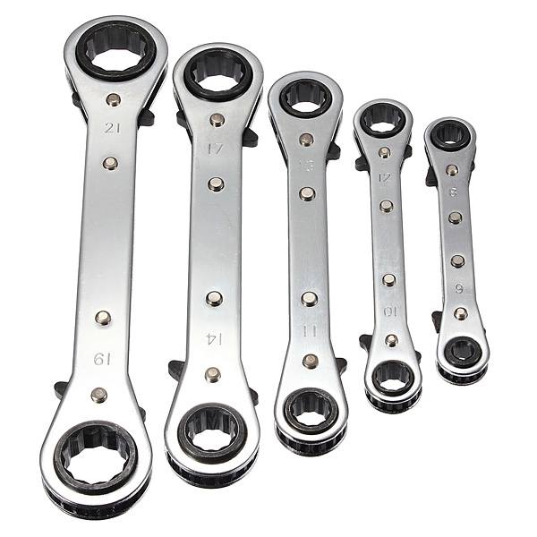 Raitool HT04 Reversible Ring Ratchet Spanner Ratchet Wrench Ratcheting Spanner - photo 1