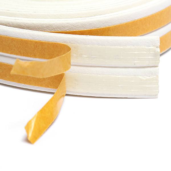 5M Draught Self Adhesive E Type Window Door Excluder Rubber Seal Strip - photo 10