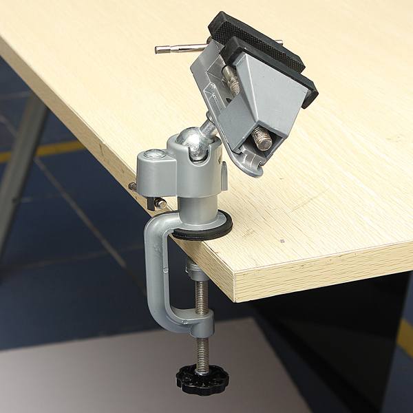 Professional Vises Bench Swivel Vise With Clamp 3 inch Table Top Vise - photo 10