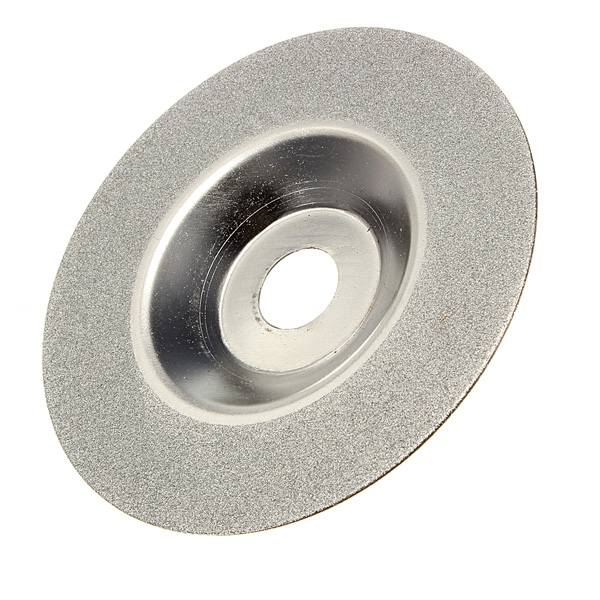 100mm 4 Inch Diamond Coated Grinding Wheel Grinder Silver Tone - photo 4
