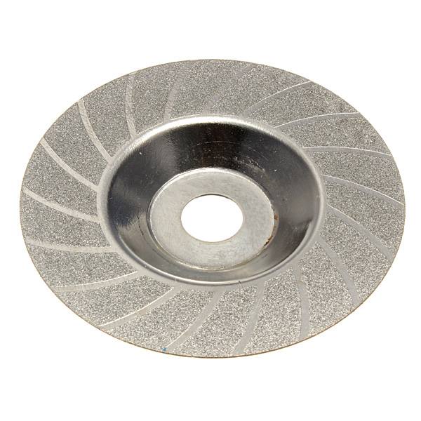 100mm 4 Inch THK Diamond Coated Grinding Grind Disc Round Grit Wheel - photo 1