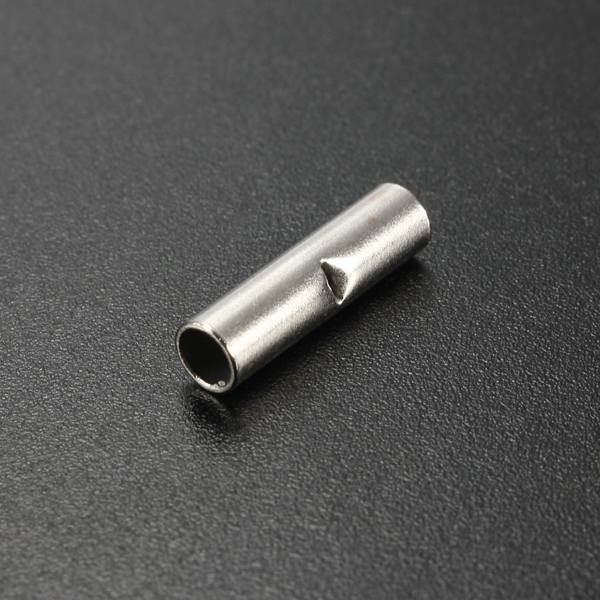 50Pcs 10-12 AWG Gauge Uninsulated Butt Crimp Connectors Terminal - photo 4