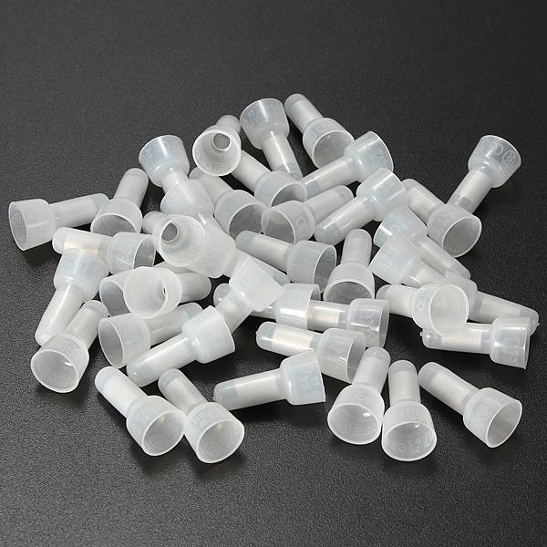 100pcs Closed End Crimp 22-16 16-14 12-10 AWG Wire Connector Terminal - photo 4
