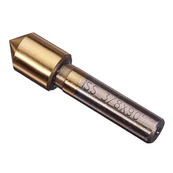 3pcs Single Flute 90 Degree Edge Chamfer Set Countersink Drill Bit - photo 7