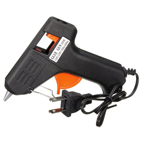 110-220V 20 Watts Electric Tool Hot Melt Glue Gun Black - photo 7