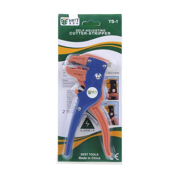 BEST YS-1 Professional 2 in 1 Wire Stripper Cutter Stripping Plier - photo 7