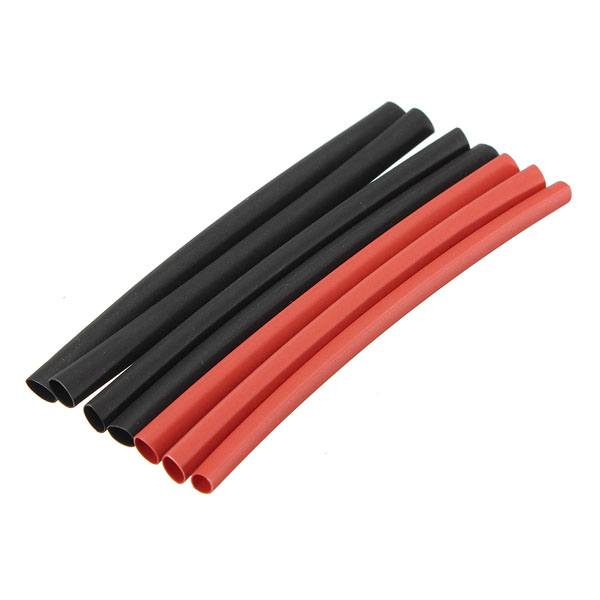 42pcs 2:1 Polyolefin H-type Heat Shrink Tube Sleeving Black Red - photo 6