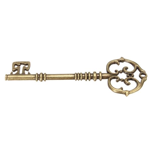 Vintage Punk Style Old Look Key Bow For Jewelry Making DIY - photo 2