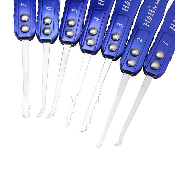 DANIU 30-in-1 Lock Picks Tools Set Lock Opener Locksmith Picking - photo 7