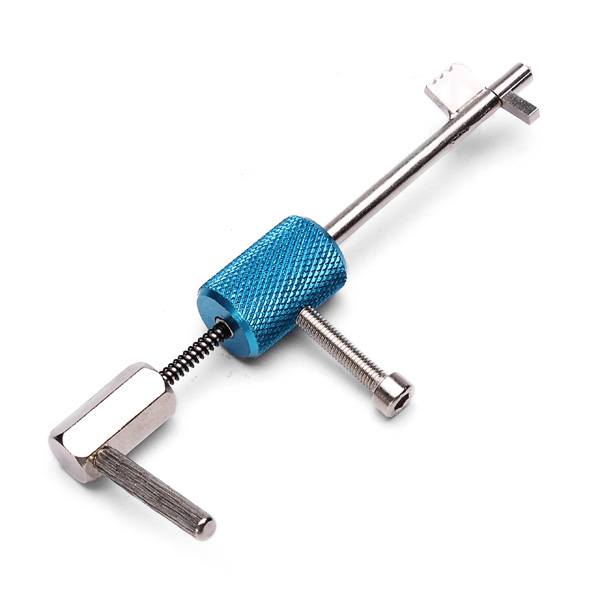 DANIU Civil Lock Quick Forced Open Lock Picks Locksmith Tool Silver + Blue - photo 1