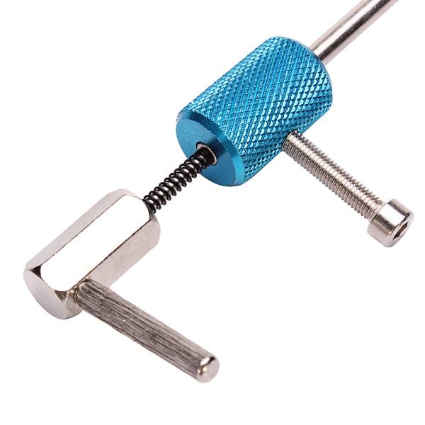 DANIU Civil Lock Quick Forced Open Lock Picks Locksmith Tool Silver + Blue - photo 2