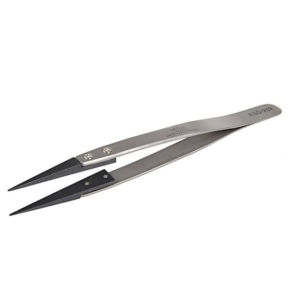 Vetus ESD 259 Handle Stainless Tweezers with 8pcs Exchengeable Tips - photo 2