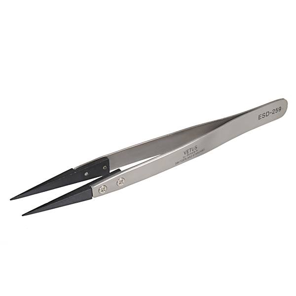 Vetus ESD 259 Handle Stainless Tweezers with 8pcs Exchengeable Tips - photo 5