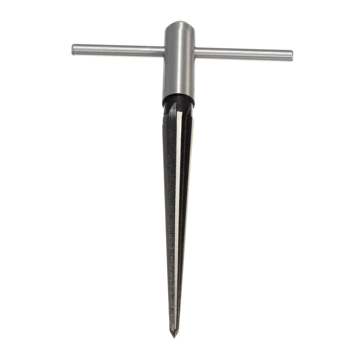 1/8 -1/2 Inch 6 Fluted Bridge Pinhole Reamer Tapered Wood Working Tool - photo 4