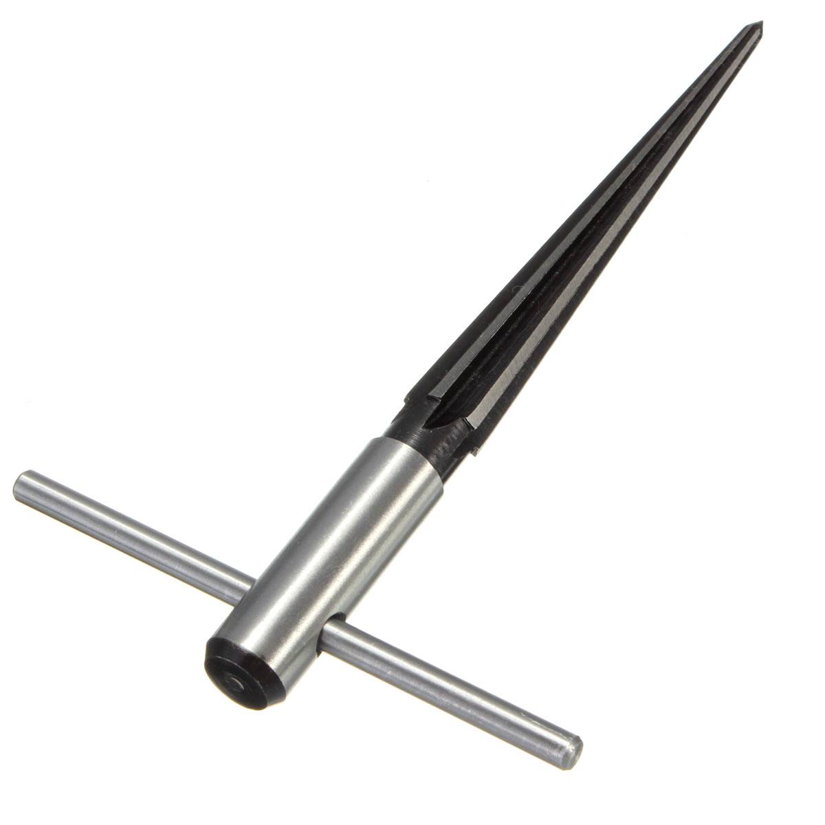 1/8 -1/2 Inch 6 Fluted Bridge Pinhole Reamer Tapered Wood Working Tool - photo 2
