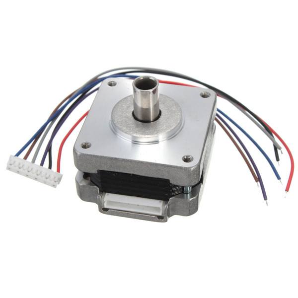 39MM  Hollow Shaft Hybrids Stepper Motor 4 Phase 5 Wire Square 1.8 Degrees Stepper Motor - photo 6