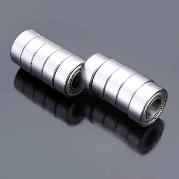 10pcs 6x13x5mm Steel Sealed Shielded Deep Groove Ball Bearings 686zz - photo 3