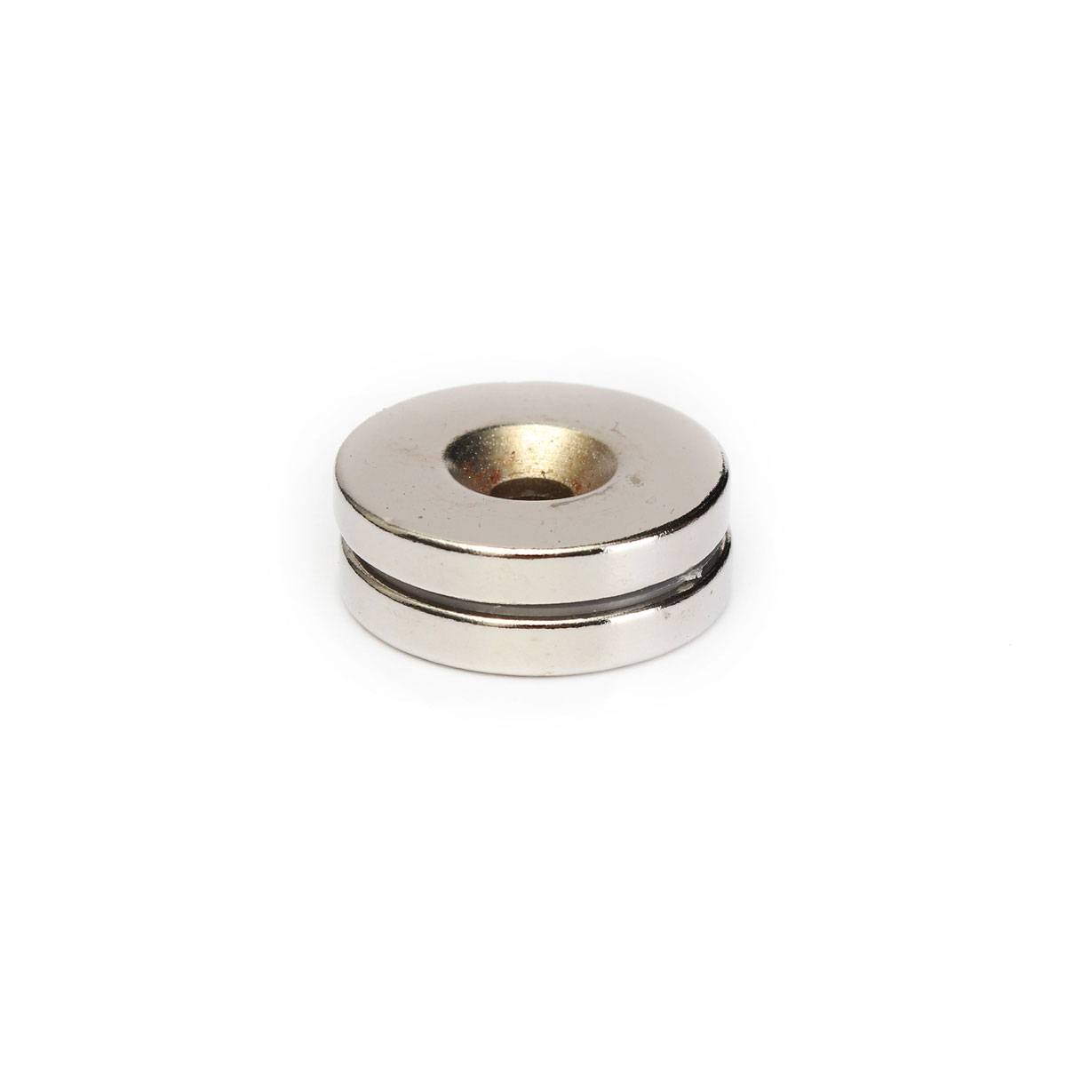 2pcs N50 30mm x 5mm Strong Round Magnets 5mm Hole Rare Earth Neodymium Magnets - photo 4