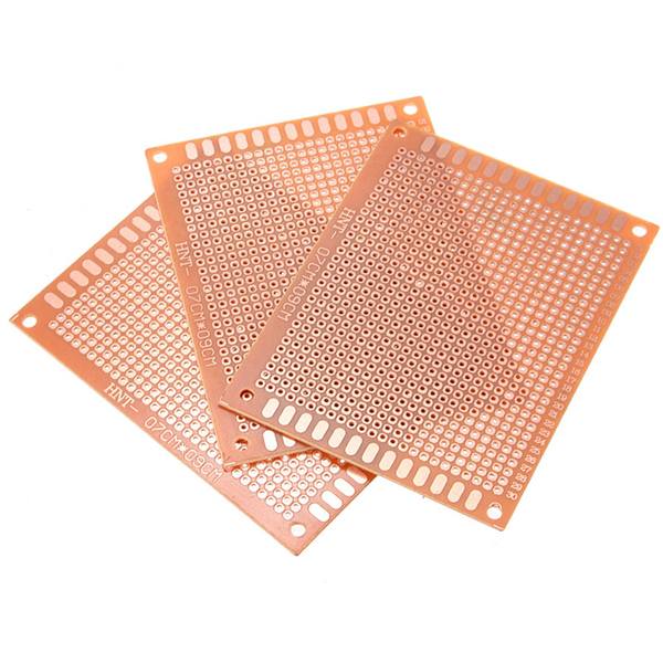 12pcs PCB Prototyping Printed Circuit Board Stripboard Prototype Breadboard With 4 Sizes - photo 4
