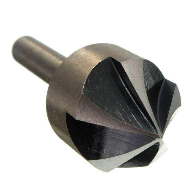 5pcs HSS 82 Degree Deburring Bits Countersink Drill Set Wood Chamfer Chamfering Tool - photo 9